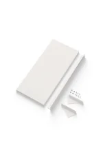 Polica New Works Magazine Shelf Kit, white/white
