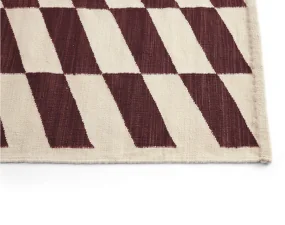 Koberec Shift Kelim 140x200, burgundy