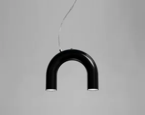 Závesné svietidlo Arch Single, black