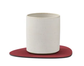 Podložka pod pohárik Curve Nupo, red