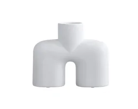Váza Cobra Uno Medio, bone white