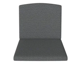 Textilné polstrovanie na stoličku Patio, dark grey