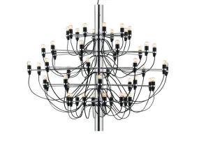 Luster 2097/50 Clear Bulbs, chrome