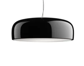 Závesná lampa Smithfield S, glossy black