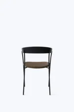 Stolička Missing Armchair, black lacquered ash/Barnum 10