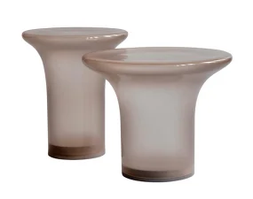 Odkladací stolík Trumpet Tall, smoked desert
