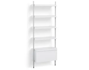 Policový systém Pier kombinácia 121, white