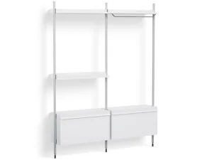 Policový systém Pier kombinácia 1072, white
