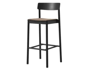 Barová stolička Betty TK17, black/Fuse 351