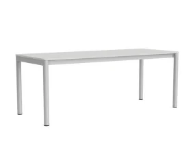 Stôl Annex Flush 200x80, anodized/cloud grey