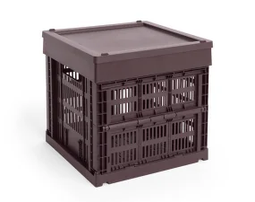 Plastové veko Colour Crate Cube/Square M, bordeaux