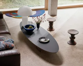 Konferenčný stolík Elliptical Table ETR, black