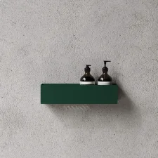 Kúpeľňová polička Bath Shelf 40, green