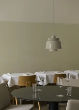 Závesná lampa Utzon JU1, grey beige