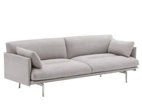 Trojmiestna pohovka Outline Soft, Clay 12