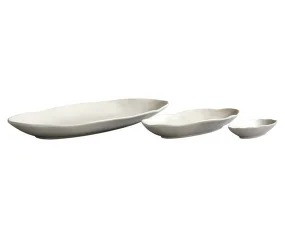Sada servírovacích tanierov Native Oval Tray, birch