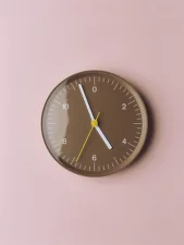 Nástenné hodiny Wall, brown