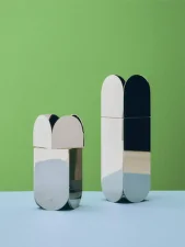 Mlynček na soľ a čierne korenie Arcs Small, mirror