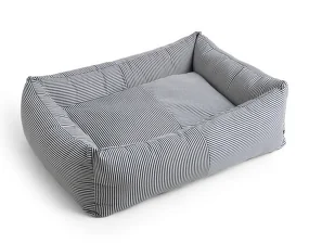 Pelech pre psa Dogs Bed L, blue and white stripe