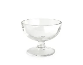 Dezertná miska Glass Dessert Bowl set 4ks, clear