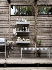 Vonkajšia policová zostava String Outdoor F, galvanized