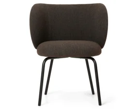 Jedálenská stolička Rico, Hallingdal dark grey brown / black