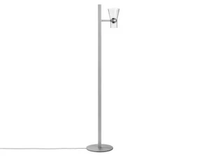 Stojacia lampa Nocturne Cone F1, silver