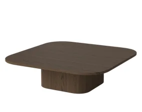 Konferenčný stolík Eida 100x100 H28, dark oiled oak