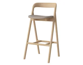 Barová stolička Fenri 75 cm White Oak, sand