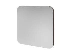 Zrkadlo Vala Square 90x90 cm, dark lacquered oak