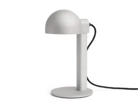 Stolná lampa Posto, silver grey