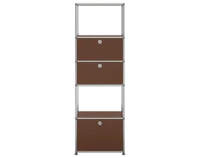 Policová zostava USM Haller M52, brown