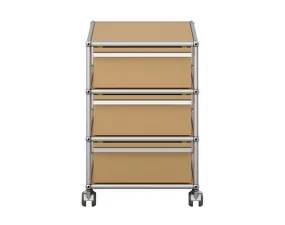 Zásuvkový kontajner na kolieskach USM Haller M26, beige