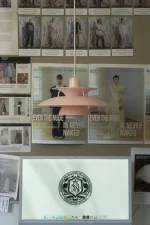 Závesné svietidlo PH 5 320, opal pale rose
