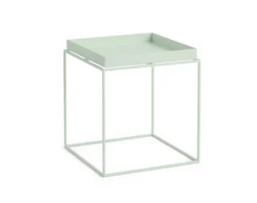 Stolík Tray Table 40x40, soft mint