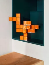 Kačica Panton Cubes, duo-tone