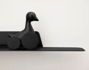 Polica Jet Shelf 160 cm, black