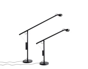 Stolná lampa Fifty-Fifty Mini, soft black