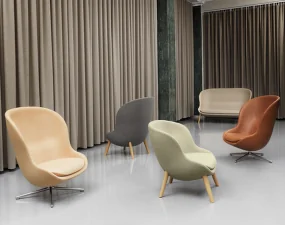 Kreslo Hyg Low, oak