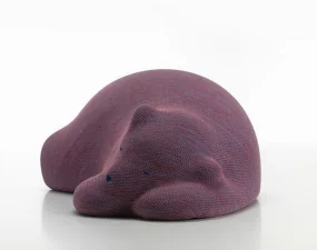 Medveď Resting Bear, mauve