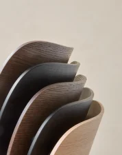 Stolička Co Chair s podpierkami rúk dark oak, Champion 061