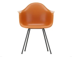 Stolička Eames DAX, rusty orange
