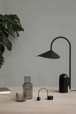 Stolná lampa Arum, black