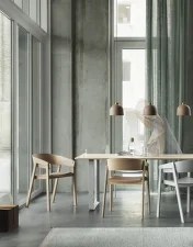 Stôl 70/70, 225 cm, oak/sand