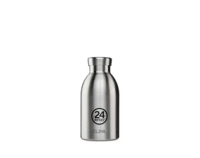 Fľaša na vodu Clima 0,33l, steel