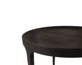 Konferenčný stolík Ghost, black aluminium