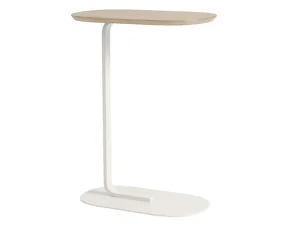 Stolík Relate 73,5 cm, solid oak / off-white
