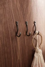 Sada háčikov Curvature Hooks, black brass