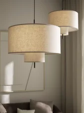 Závesná lampa Margin Ø70, beige