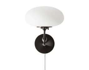 Nástenná lampa Stemlite, black chrome
